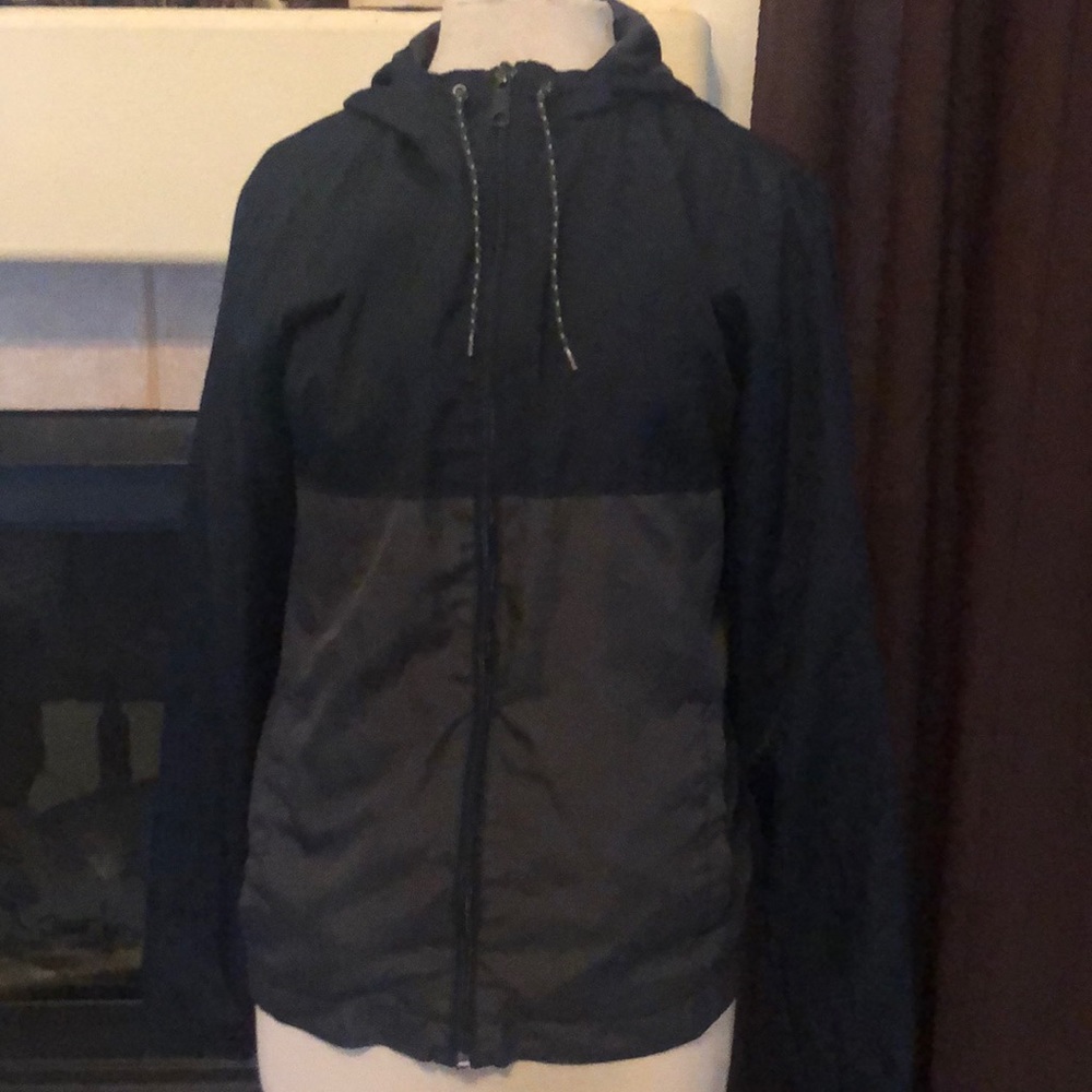 Navy and grey all weather jacket